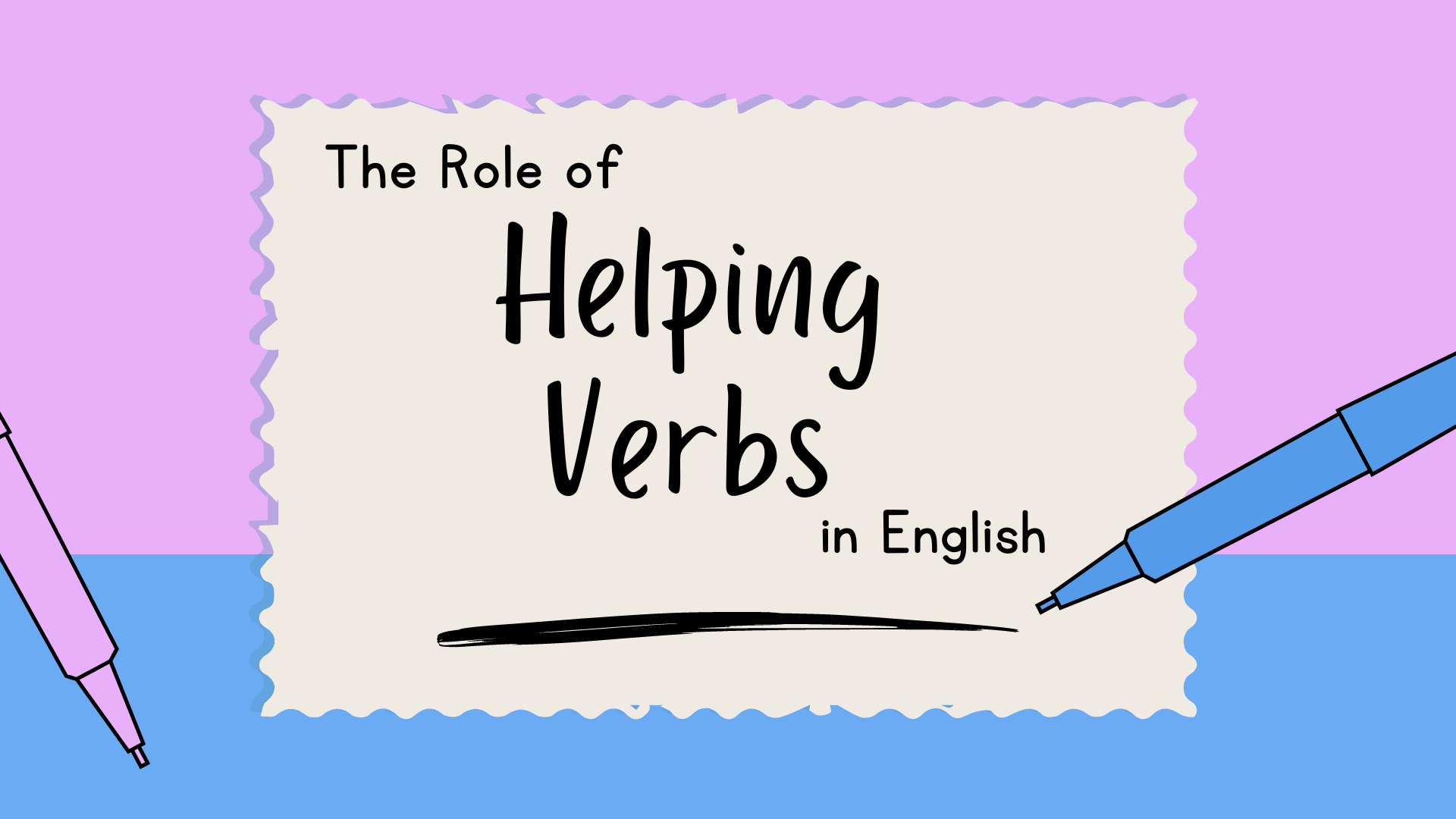 Helping Verbs